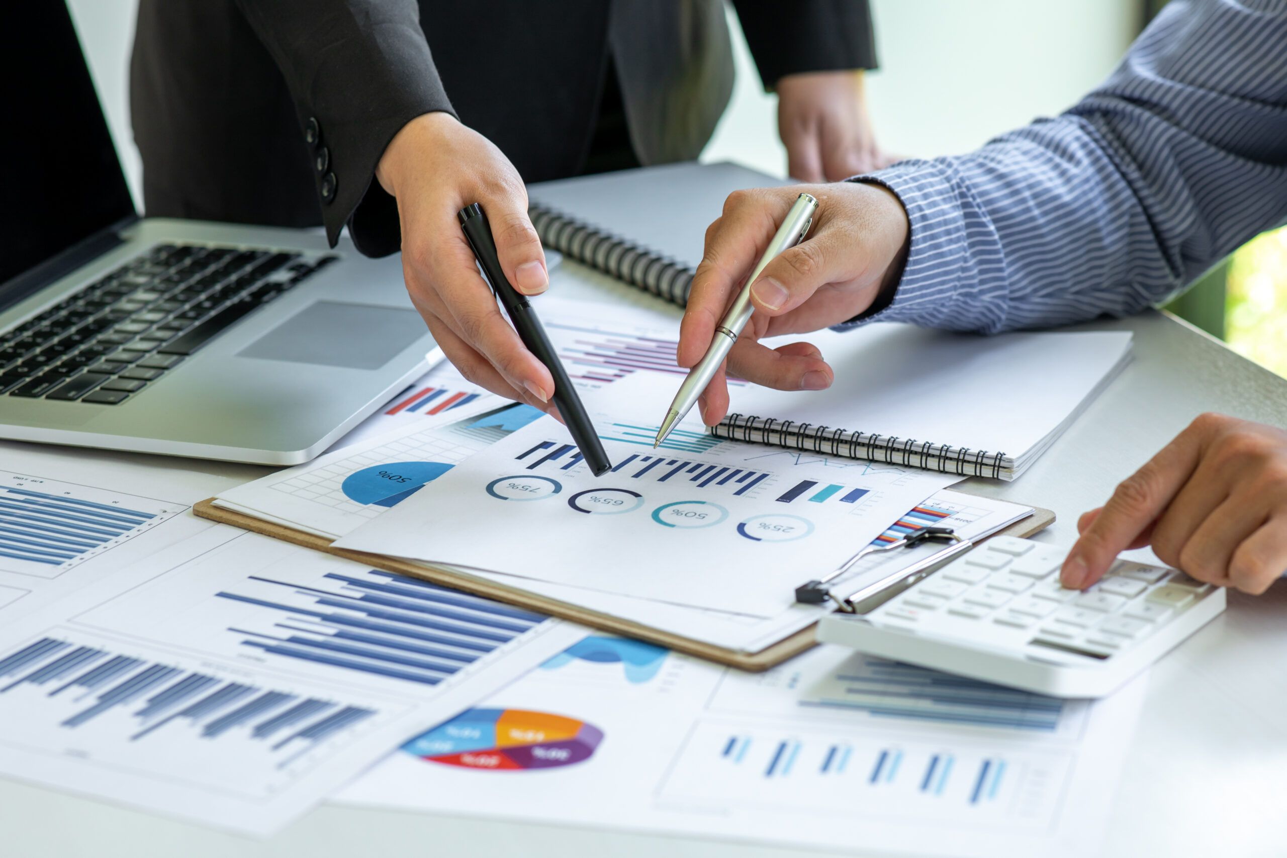 Team of business people working together in the meeting room office,Business and Statistics Marketing Finance and graphs banner, double exposure successful teamwork,business planning concept.